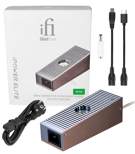 iFi Audio iPower Elite 5V/5A - Raty 20x0% - Darmowa dostawa od 100 zł - PayPo - Leasing - Odsłuchy Konin - Specjalna oferta!
