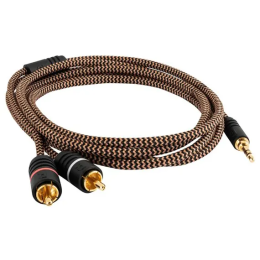 PROSON Arctic Series AUX 3.5mm to 2xRCA - 2.0m - (AR352RCA2) - Mini-Jack 3,5mm - 2RCA - Raty 20x0% - Darmowa dostawa od 50 zł - PayPo - Leasing - Odsłuchy Konin - Specjalna oferta!