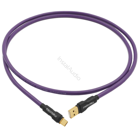 Melodika Purple MDUAC35 - 3.5m - Przewód USB 2.0 Typu A-C