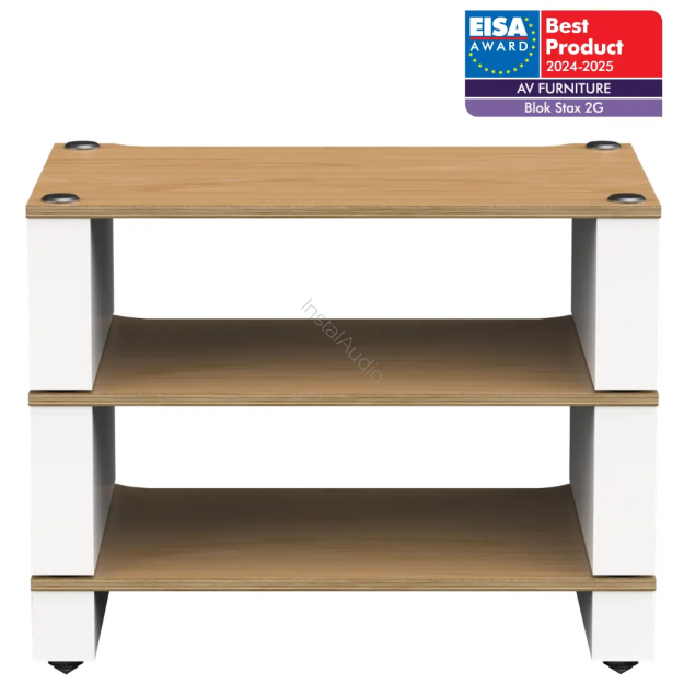 Blok Stax 2G 3 Shelf Collection (Biały / Satin White) - Stolik Audio HiFi - Raty 20x0% - Darmowa dostawa od 100 zł - PayPo - Leasing - Odsłuchy Konin - Specjalna oferta!