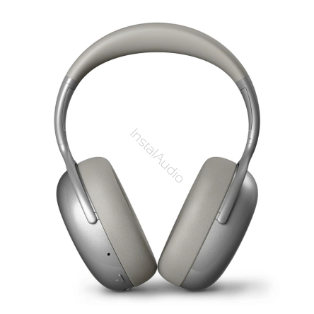 KEF Mu7 (Srebrny / Silver Grey) - Bezprzewodowe słuchawki Bluetooth