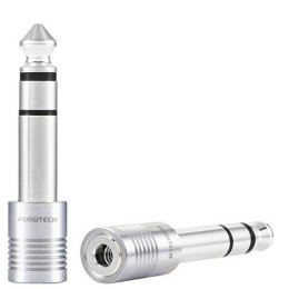 Furutech F63-S (R) - Adapter Jack 3,5mm na Jack 6,3mm - Raty 20x0% - Darmowa dostawa od 50 zł - PayPo - Leasing - Odsłuchy Konin - Specjalna oferta!