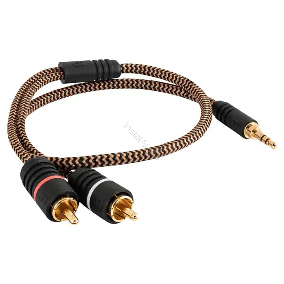 PROSON Arctic AUX 3.5mm to 2xRCA - 0.5m - (AR352RCA05) - Mini-Jack 3,5mm - 2RCA - Raty 20x0% - Darmowa dostawa od 100 zł - PayPo - Leasing - Odsłuchy Konin - Specjalna oferta!