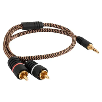 PROSON Arctic AUX 3.5mm to 2xRCA - 0.5m - (AR352RCA05) - Mini-Jack 3,5mm - 2RCA - Raty 20x0% - Darmowa dostawa od 100 zł - PayPo - Leasing - Odsłuchy Konin - Specjalna oferta!