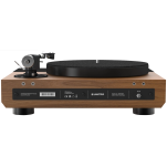 Unitra Gramofon z napędem bezpośrednim GSH-801 Edmund (Czarny / Orzech amerykański) - 2