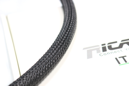 Ricable Custom Oplot BB13 Black/Black - na kabel o średnicy 10-16 mm - Instal Audio Konin
