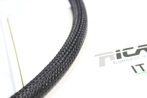 Ricable Custom Oplot BB13 Black/Black - na kabel o średnicy 10-16 mm - Raty 20x0% - Darmowa dostawa od 100 zł - PayPo - Leasing - Odsłuchy Konin - Specjalna oferta!