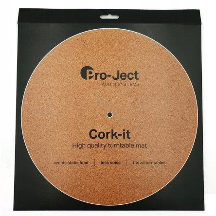 Pro-Ject Cork it - Antystatyczna Mata Gramofonowa - Korkowa - Raty 20x0% - Darmowa dostawa od 50 zł - PayPo - Leasing - Odsłuchy Konin - Specjalna oferta!