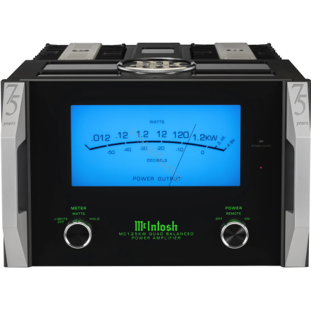 McIntosh MC1.25KW 75th Anniversary Edition - 1-kanałowy wzmacniacz tranzystorowy - Raty 20x0% - Darmowa dostawa od 50 zł - PayPo - Leasing - Odsłuchy Konin - Specjalna oferta!
