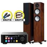 EverSolo PLAY / CD Edition + Monitor Audio Silver 200 7G (Gratis Proson i Wireworld) - Kompletny Zestaw Stereo (All-in-One) - Raty 20x0% - Darmowa dostawa od 100 zł - PayPo - Leasing - Odsłuchy Konin - Specjalna oferta! - 5