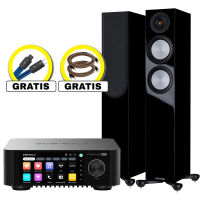 EverSolo PLAY / CD Edition + Monitor Audio Silver 200 7G (Gratis Proson i Wireworld) - Kompletny Zestaw Stereo (All-in-One) - Raty 20x0% - Darmowa dostawa od 100 zł - PayPo - Leasing - Odsłuchy Konin - Specjalna oferta!
