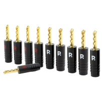 PROSON Arctic Banana plug - 10 sztuk - (ARBAN10) - Wtyki bananowe BFA - Raty 20x0% - Darmowa dostawa od 100 zł - PayPo - Leasing - Odsłuchy Konin - Specjalna oferta!