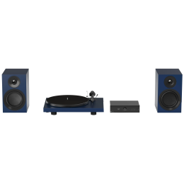 Pro-ject Colourful Audio System E (Satin Blue / Niebieski Satyna) - Kompletny Gramofonowy Zestaw Stereo - Raty 20x0% - Darmowa dostawa od 50 zł - PayPo - Leasing - Odsłuchy Konin - Specjalna oferta!