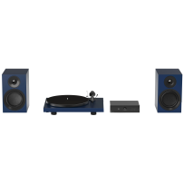 Pro-ject Colourful Audio System E (Satin Blue / Niebieski Satyna) - Kompletny Gramofonowy Zestaw Stereo - Raty 20x0% - Darmowa dostawa od 100 zł - PayPo - Leasing - Odsłuchy Konin - Specjalna oferta!