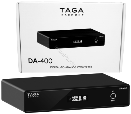 Taga Harmony DA-400 Black / Czarny - Przetwornik cyfrowo-analogowy - Raty 20x0% - Darmowa dostawa od 50 zł - PayPo - Leasing - Odsłuchy Konin - Specjalna oferta!