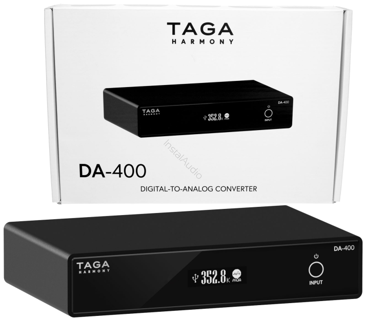 Taga Harmony DA-400 Black / Czarny - Przetwornik cyfrowo-analogowy - Raty 20x0% - Darmowa dostawa od 100 zł - PayPo - Leasing - Odsłuchy Konin - Specjalna oferta!