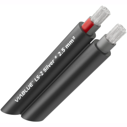 VIABLUE LS-2 Silver 2.5 - Posrebrzana Miedź OFC - Kabel Głośnikowy - Cena za 1 mb - Raty 20x0% - Darmowa dostawa od 50 zł - PayPo - Leasing - Odsłuchy Konin - Specjalna oferta!
