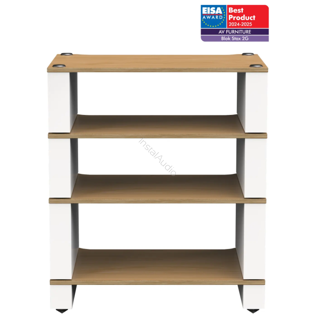 Blok Stax 2G 4 Shelf Collection (Biały / Satin White) - Stolik Audio HiFi - Raty 20x0% - Darmowa dostawa od 100 zł - PayPo - Leasing - Odsłuchy Konin - Specjalna oferta!