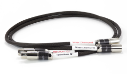 Tellurium Q Silver Diamond XLR Cable - 2x2.5m - Interkonekt analogowy XLR - Raty 0% - Specjalne Kody Rabatowe - Instal Audio Konin