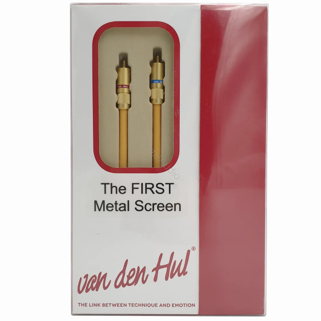 Van Den Hul The FIRST Metal Screen - 2x0.8m - Przewód Analogowy RCA