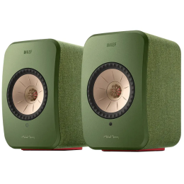 KEF LSX II (Zielony / Olive Green) - Aktywne kolumny podstawkowe - Cena za 1 sztukę - Raty 0% - Specjalne Kody Rabatowe - Instal Audio Konin