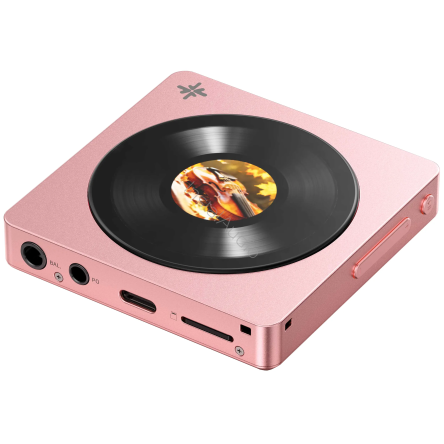 FiiO Snowsky Disc (Pink / Różowy) - Przenośny Odtwarzacz Audio + DAC/AMP Słuchawkowy