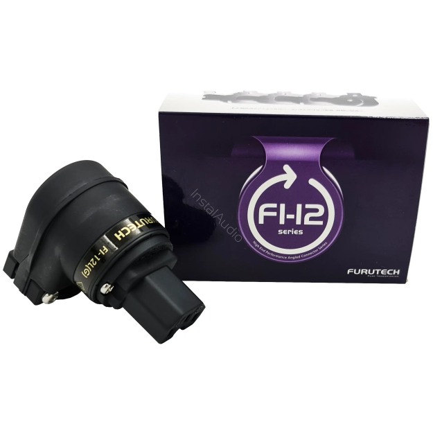 Furutech FI-12L (G) - Kątowy Wtyk Zasilający IEC C15 - Raty 20x0% - Darmowa dostawa od 100 zł - PayPo - Leasing - Odsłuchy Konin - Specjalna oferta!