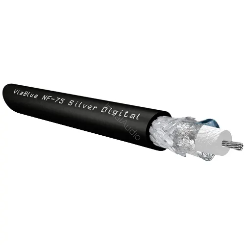 VIABLUE NF-75 Silver (Digital Cable) - Przewód Coaxialny (na metry)