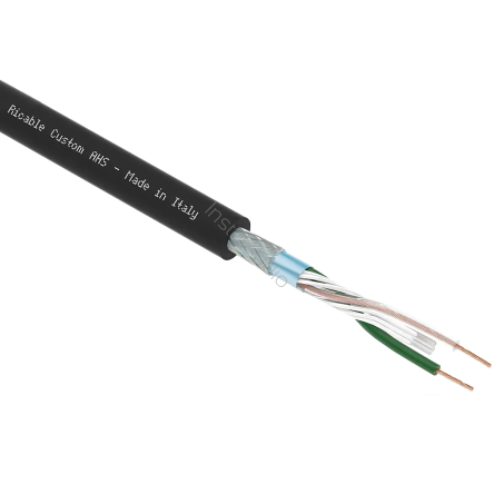 Ricable Custom Signal AHS - 8.6mm - Przewód Analogowy (na metry) - Miedź OFC 99.999%