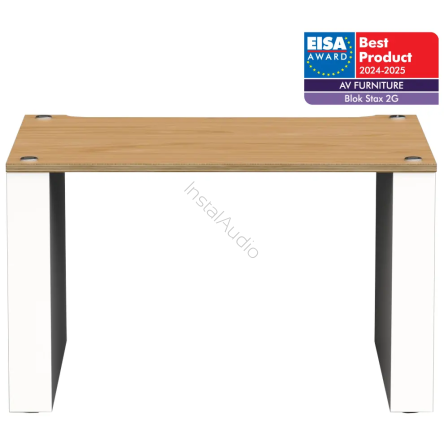 Blok Stax 2G LP (Biały / Satin White) - Stolik Audio HiFi - Raty 20x0% - Darmowa dostawa od 50 zł - PayPo - Leasing - Odsłuchy Konin - Specjalna oferta!