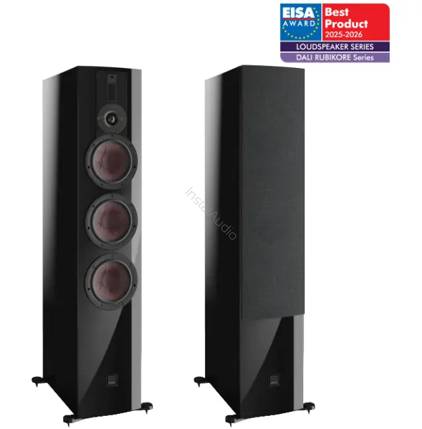 DALI RUBIKORE 8 (High gloss black / Czarny połysk) - Kolumny Podłogowe