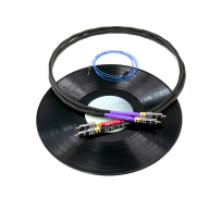 Tellurium Q Black II Tone Arm/Turntable RCA Cable - 2x2.0m - Interkonekt gramofonowy RCA - Raty 20x0% - Darmowa dostawa od 100 zł - PayPo - Leasing - Odsłuchy Konin - Specjalna oferta!