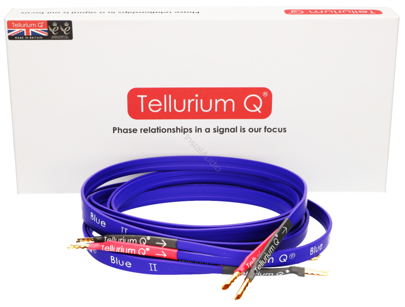 Tellurium Q Blue II Speaker Cable - 2x1.0m - Przewód Głośnikowy - Raty 20x0% - Darmowa dostawa od 100 zł - PayPo - Leasing - Odsłuchy Konin - Specjalna oferta!