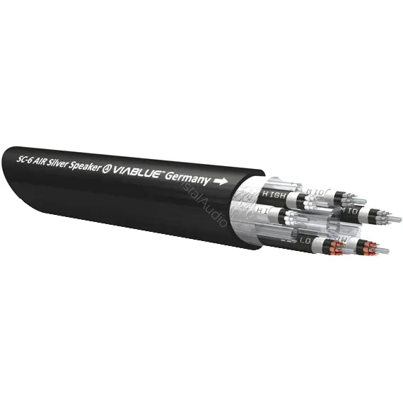 VIABLUE SC-6 Air Silver (Speaker Cable) - Przewód Głośnikowy (na metry) - Raty 20x0% - Darmowa dostawa od 100 zł - PayPo - Leasing - Odsłuchy Konin - Specjalna oferta!