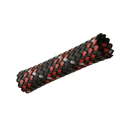 VIABLUE Oplot Cable Sleeve - RED Medium - Cena za 1 mb - Raty 20x0% - Darmowa dostawa od 50 zł - PayPo - Leasing - Odsłuchy Konin - Specjalna oferta!