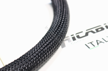 Ricable Custom Oplot BB20 Black/Black - na kabel o średnicy 16-22 mm - Instal Audio Konin