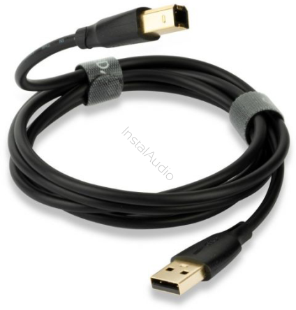 QED Connect USB A to B - 0.75m - (QE8214) - Specjalne Kody Rabatowe - Instal Audio Konin