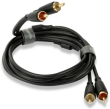 QED Connect Phono to Phono - 2x0.75m - (QE8101) - Raty 20x0% - Darmowa dostawa od 50 zł - PayPo - Leasing - Odsłuchy Konin - Specjalna oferta! - 2