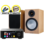 EverSolo PLAY / CD Edition + Monitor Audio Silver 100 7G (Gratis Proson i Wireworld) - Kompletny Zestaw Stereo (All-in-One) - Raty 20x0% - Darmowa dostawa od 100 zł - PayPo - Leasing - Odsłuchy Konin - Specjalna oferta! - 2