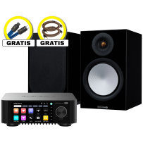 EverSolo PLAY / CD Edition + Monitor Audio Silver 100 7G (Gratis Proson i Wireworld) - Kompletny Zestaw Stereo (All-in-One) - Raty 20x0% - Darmowa dostawa od 100 zł - PayPo - Leasing - Odsłuchy Konin - Specjalna oferta!