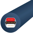 Wireworld Luna 10 Tonearm Cable - 2x2.0m - Przewód gramofonowy 2xRCA - 2xRCA z żyłą uziemiającą - Raty 20x0% - Darmowa dostawa od 50 zł - PayPo - Leasing - Odsłuchy Konin - Specjalna oferta! - 2