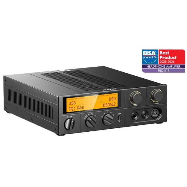 FiiO K17 (Black / Czarny) - DAC i Wzmacniacz słuchawkowy - Raty 20x0% - Darmowa dostawa od 100 zł - PayPo - Leasing - Odsłuchy Konin - Specjalna oferta!