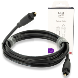 QED Connect Optical - 1.5m - (QE8174) - Przewód optyczny (Toslink) - Raty 20x0% - Darmowa dostawa od 50 zł - PayPo - Leasing - Odsłuchy Konin - Specjalna oferta!