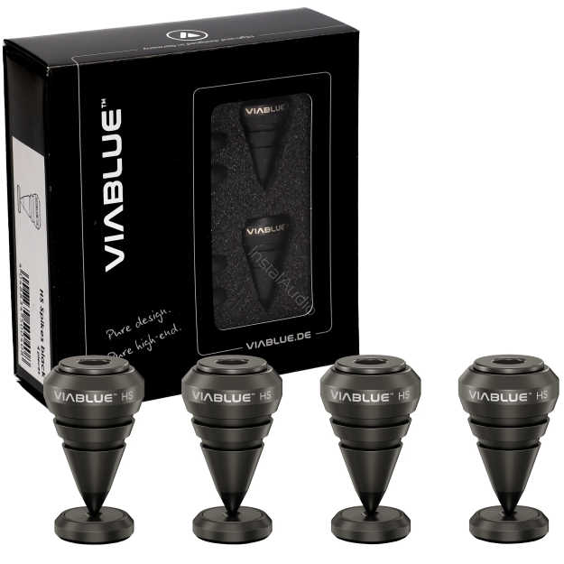 VIABLUE HS Spikes (Black) - Kolce pod Kolumny (4 szt.) - Raty 20x0% - Darmowa dostawa od 100 zł - PayPo - Leasing - Odsłuchy Konin - Specjalna oferta!