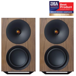Cambridge Audio L/R X (Walnut / Orzech) - Zaawansowane Aktywne Głośniki Stereo