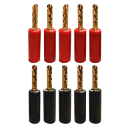 PROSON Arctic Series Banana plug Plastic Housing - 10 sztuk - (ARBANP10) - Wtyki bananowe BFA - Raty 20x0% - Darmowa dostawa od 50 zł - PayPo - Leasing - Odsłuchy Konin - Specjalna oferta!