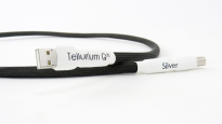 Tellurium Q Silver USB Cable - 1.0m - Przewód USB - Raty 20x0% - Darmowa dostawa od 100 zł - PayPo - Leasing - Odsłuchy Konin - Specjalna oferta! - 3