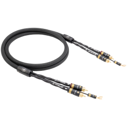 VIABLUE NF-S5 T8 RCA (Black) - 1.5m - Przewód Gramofonowy (2RCA - 2RCA z żyłą uziemiającą)