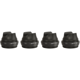 VIABLUE UFO DOME Cable Lifters (Black) - Podstawki pod Kable (4 szt.) - Raty 20x0% - Darmowa dostawa od 50 zł - PayPo - Leasing - Odsłuchy Konin - Specjalna oferta!