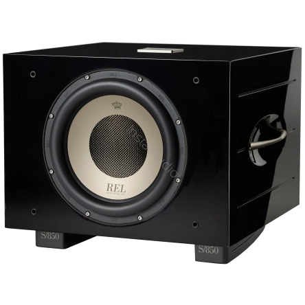 REL S/850 (Black / Czarny) - Subwoofer Aktywny 850W
